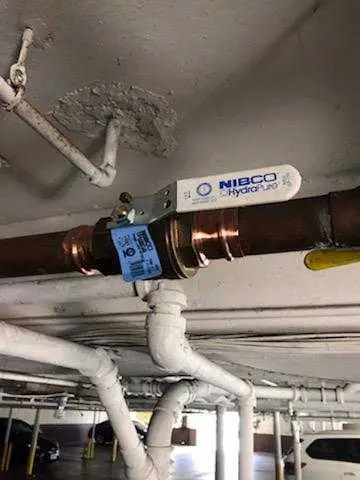Copper pipe repair and valve work for Backflow Testing in Napoleon