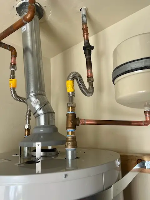 Water heater installation and plumbing repair in Napoleon
